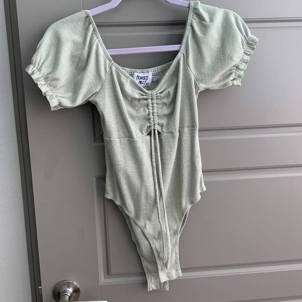 princess polly bodysuit green